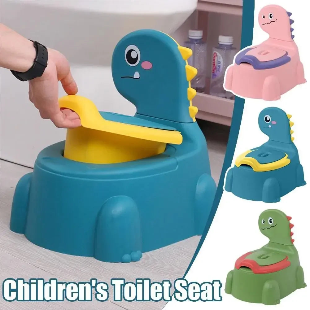 Dinosaur Baby Potty Training Seat – Ergonomic Toddler Toilet with Non-Slip Base