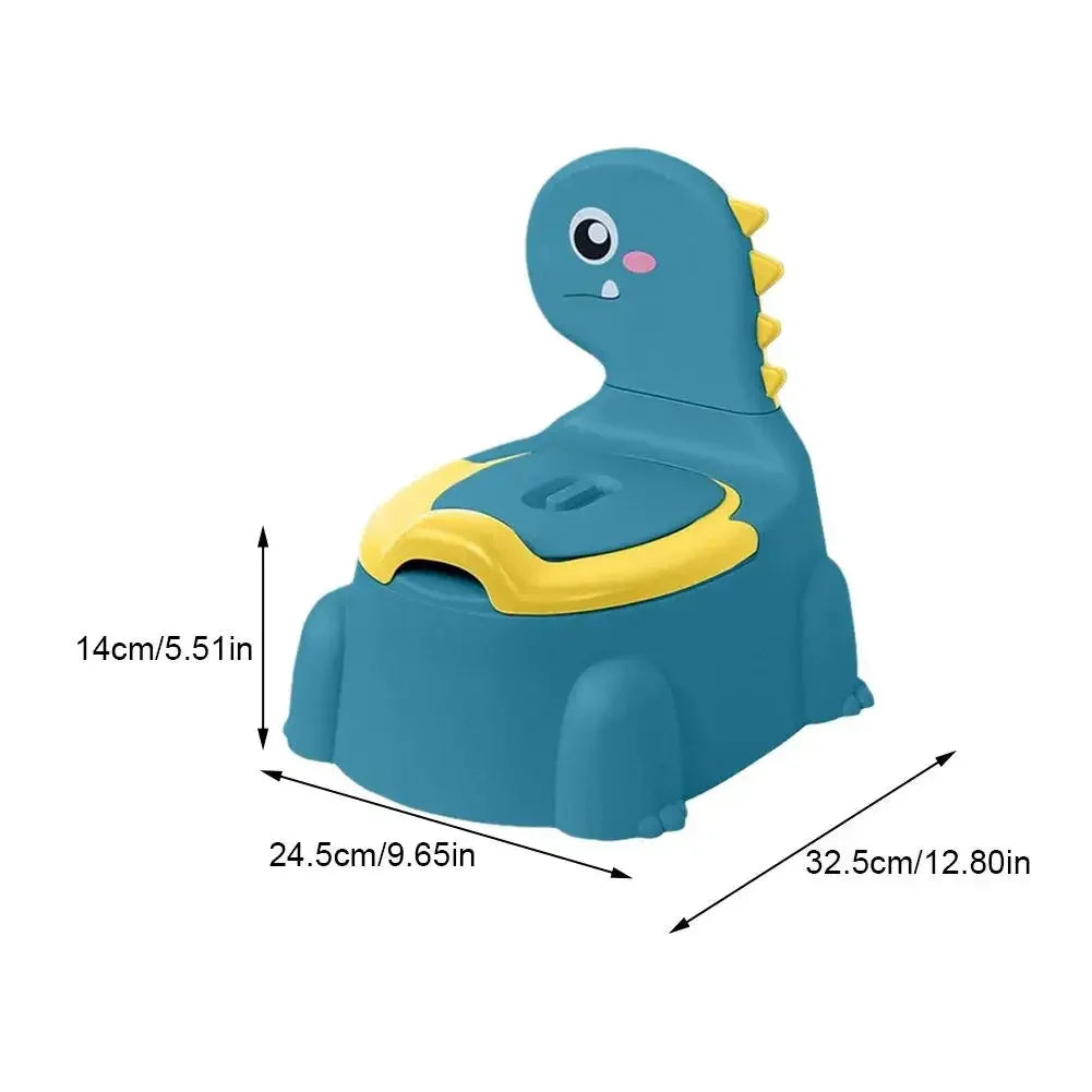 Dinosaur Baby Potty Training Seat – Ergonomic Toddler Toilet with Non-Slip Base