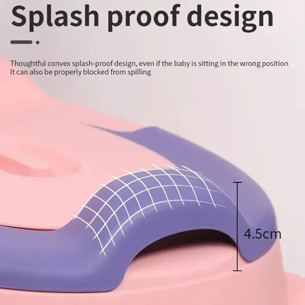 Dinosaur Baby Potty Training Seat – Ergonomic Toddler Toilet with Non-Slip Base
